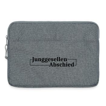 Junggesellenabschied Jga Party - Laptoptasche 15" - Grau meliert - Vorne