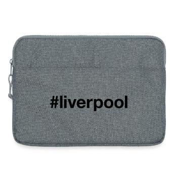 LIVERPOOL Angleterre - Sacoche pour ordinateur portable 15 pouces - gris chiné - Devant