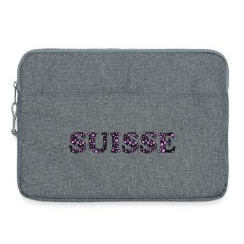 SWITZERLAND - Laptop bag 15" - heather grey - Front