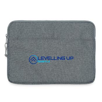 Mise à niveau silencieuse Design - Sacoche pour ordinateur portable 15 pouces - gris chiné - Devant