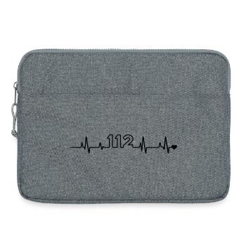 Fire Brigade 112 - Laptop bag 15" - heather grey - Front