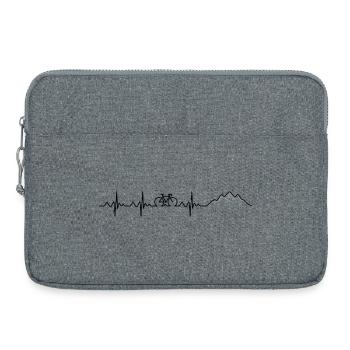 Heartbeat VTT - Sacoche pour ordinateur portable 15 pouces - gris chiné - Devant