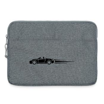 Voiture Essence Voiture de sport - Sacoche pour ordinateur portable 15 pouces - gris chiné - Devant