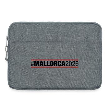 Mallorca 2026 - Laptop bag 15" - heather grey - Front