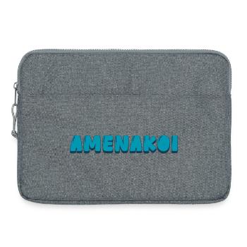 Amenakoi - Sacoche pour ordinateur portable 15 pouces - gris chiné - Devant