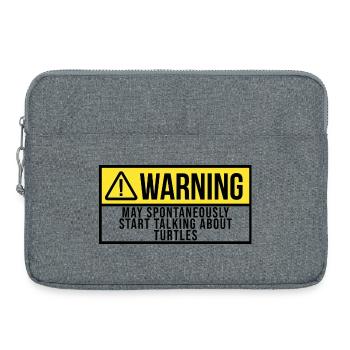 Schildkröte - Laptoptasche 15" - Grau meliert - Vorne