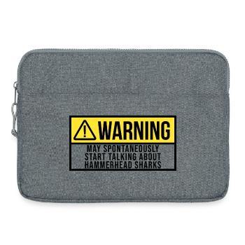 Hammerhai - Laptoptasche 15" - Grau meliert - Vorne