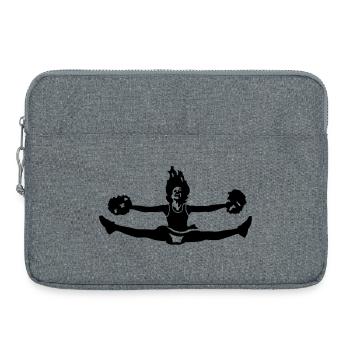 Cheerleader - Laptoptasche 15" - Grau meliert - Vorne