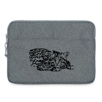 morose - Sacoche pour ordinateur portable 15 pouces - gris chiné - Devant
