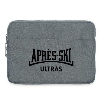 Après-Ski Ultras (Apres Ski / Konkav / Black) - Laptoptasche 15" - Grau meliert - Vorne