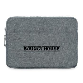 Maison gonflable - Sacoche pour ordinateur portable 15 pouces - gris chiné - Devant
