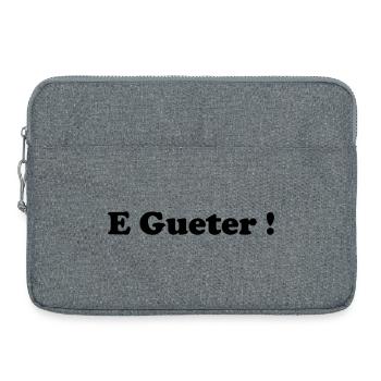 E_gueter_logo - Laptoptasche 15" - Grau meliert - Vorne