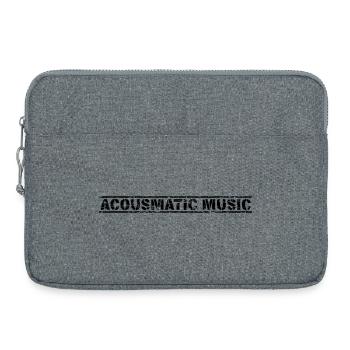 Acousmatic Music - Laptop bag 15" - heather grey - Front