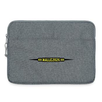 Malle 2026 Mallorca - Laptoptasche 15" - Grau meliert - Vorne