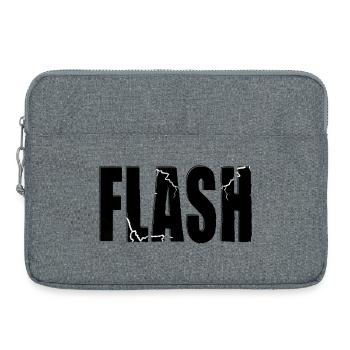 FLASH CLAIM with flash - Laptop bag 15" - heather grey - Front