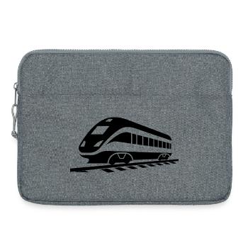Chemin de fer - Sacoche pour ordinateur portable 15 pouces - gris chiné - Devant
