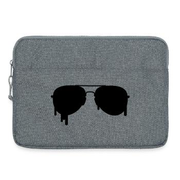 Pilot Brille - Laptoptasche 15" - Grau meliert - Vorne