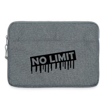 no_limit - Laptop bag 15" - heather grey - Front