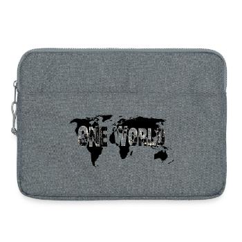 One World -White - Laptoptasche 15" - Grau meliert - Vorne