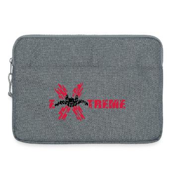skydiver extreme - Laptop bag 15" - heather grey - Front
