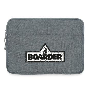 Boarder Cadre Blanc 2C - Sacoche pour ordinateur portable 15 pouces - gris chiné - Devant