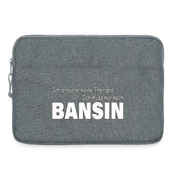 Therapy Bansin - Laptop bag 15" - heather grey - Front