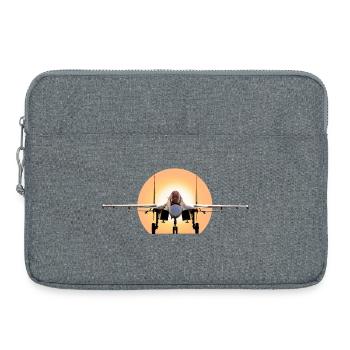 Su-30 SM - Sacoche pour ordinateur portable 15 pouces - gris chiné - Devant