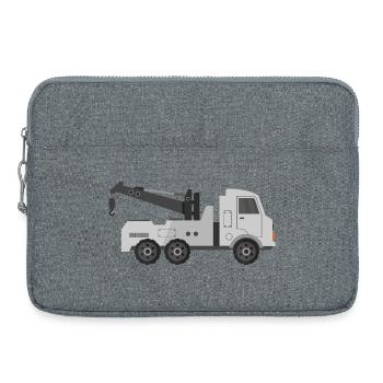 Abschleppwagen - Laptoptasche 15" - Grau meliert - Vorne