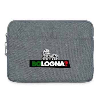 Bologne? - Sacoche pour ordinateur portable 15 pouces - gris chiné - Devant