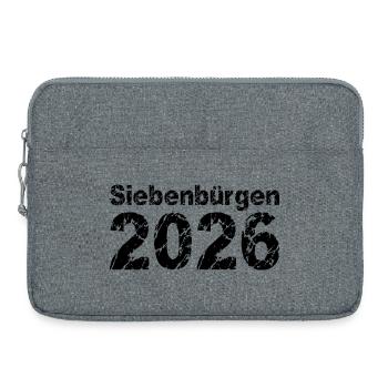 Transylvania 2026 - Laptop bag 15" - heather grey - Front