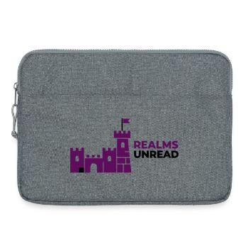 Burg Schloss Realms Unread - Laptoptasche 15" - Grau meliert - Vorne