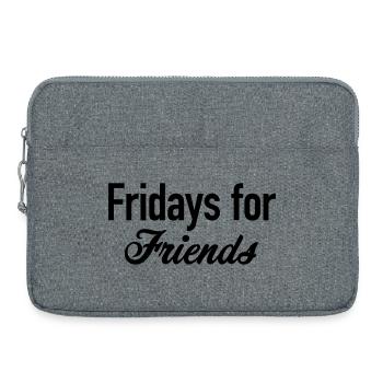 Fridays for friends - Laptop bag 15" - heather grey - Front