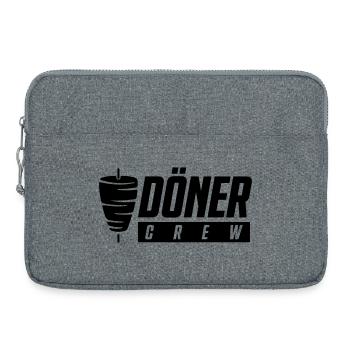 Döner Crew - Laptoptasche 15" - Grau meliert - Vorne