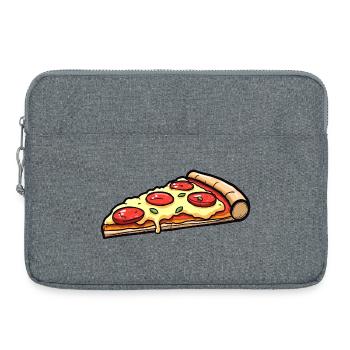 Pizza - Sacoche pour ordinateur portable 15 pouces - gris chiné - Devant