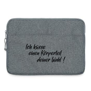 kuesse Koerperteil - Laptoptasche 15" - Grau meliert - Vorne