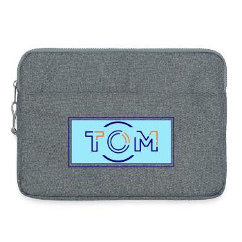 Tom - Laptop bag 15" - heather grey - Front