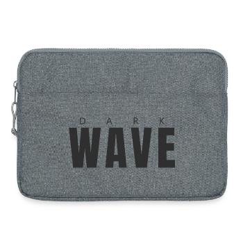 Dark Wave - Laptop bag 15" - heather grey - Front