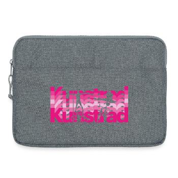 Artistic cycling, artistic cycling, indoor cycling - Laptop bag 15" - heather grey - Front