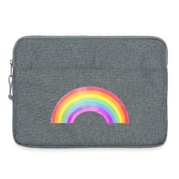 Arc arc-en-ciel - Sacoche pour ordinateur portable 15 pouces - gris chiné - Devant