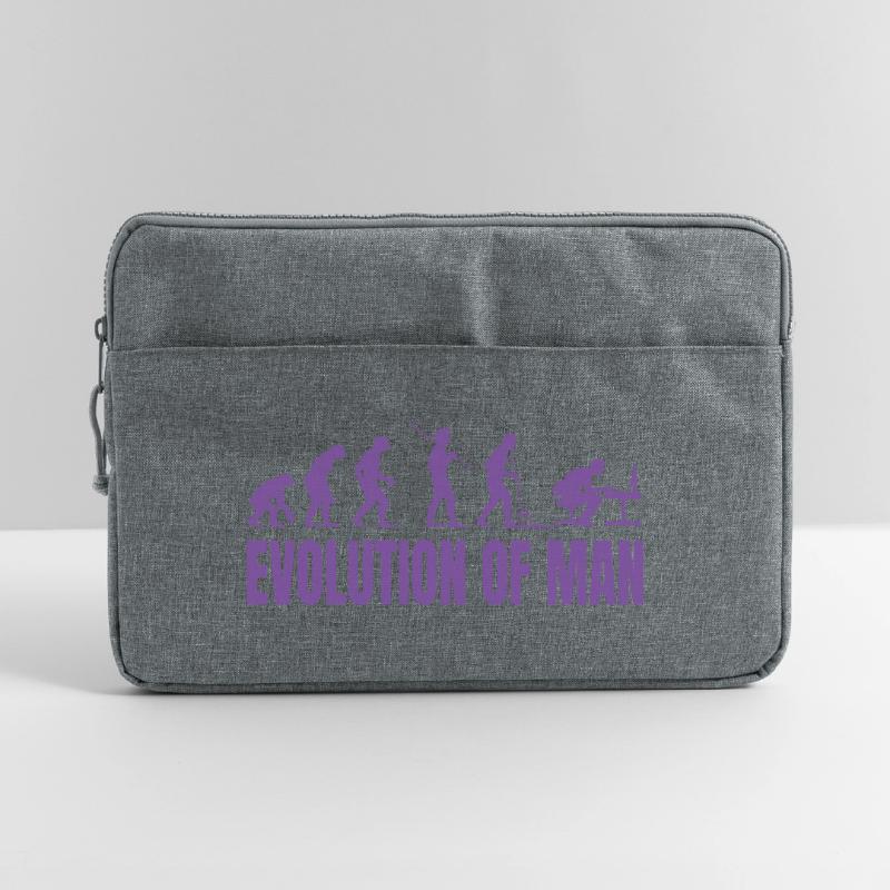 Programmer Computer Freak Evolution Retro Laptop bag 15"