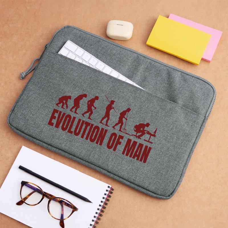 Computer PC Evolution Computer Scientist Programmer Laptop bag 15"