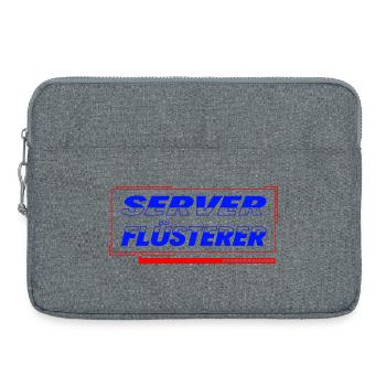 Server Flüsterer - Laptoptasche 15" - Grau meliert - Vorne