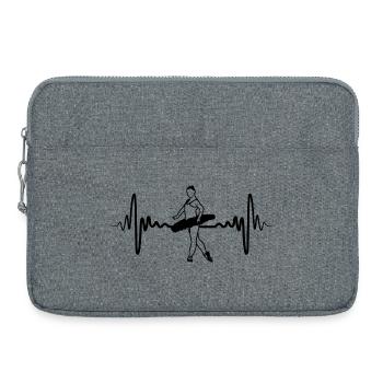 Ballerine - Sacoche pour ordinateur portable 15 pouces - gris chiné - Devant
