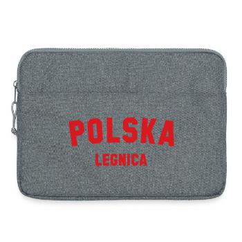 LEGNICA Polska Pologne - Sacoche pour ordinateur portable 15 pouces - gris chiné - Devant