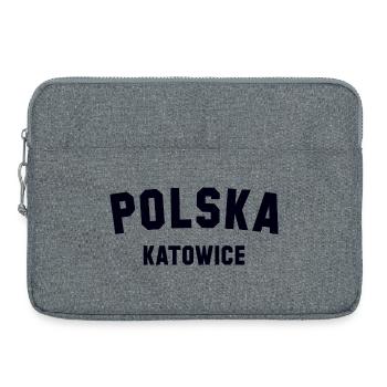 KATOWICE Polska Pologne - Sacoche pour ordinateur portable 15 pouces - gris chiné - Devant
