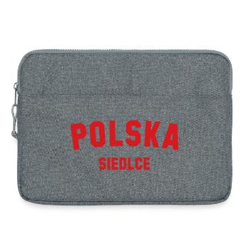 SIEDLCE Polska Poland Polen - Laptoptasche 15" - Grau meliert - Vorne