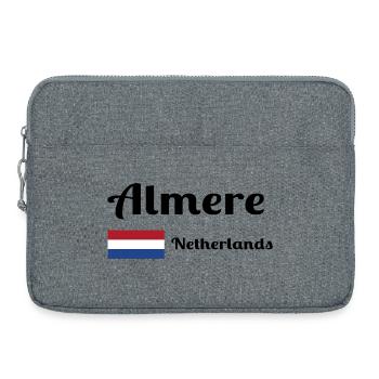 Almere Niederlande - Stilvolle Drucke - Laptoptasche 15" - Grau meliert - Vorne