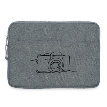 Kamera - Laptoptasche 15" - Grau meliert - Vorne