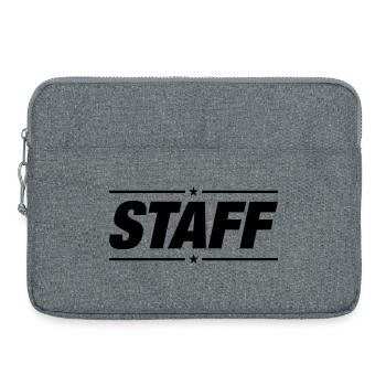 Personnel - Sacoche pour ordinateur portable 15 pouces - gris chiné - Devant