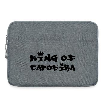 Le Roi de la Capoeira - Sacoche pour ordinateur portable 15 pouces - gris chiné - Devant